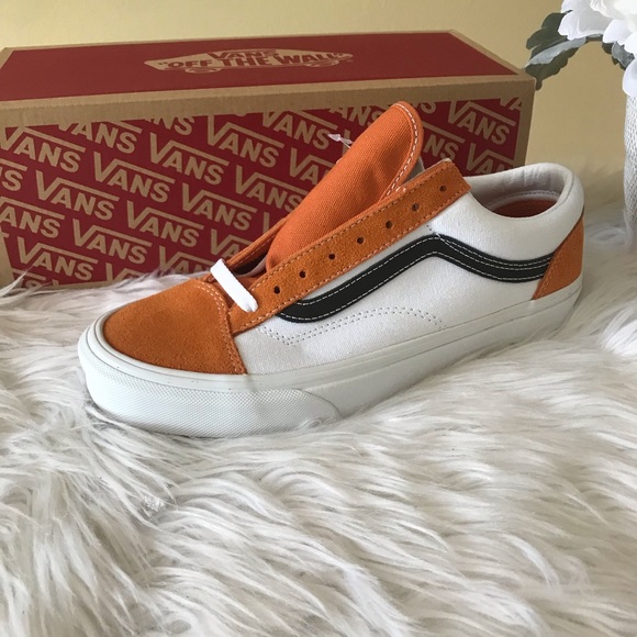 VANS STYLE 36 RETRO SPORT APRICOT BUFF/TRUE WHITE - Picture 3 of 10
